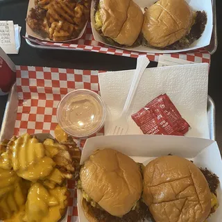 2 Sliders and Fries