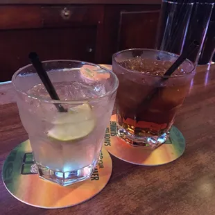 Round 2. Moscow mule and Jameson n coke