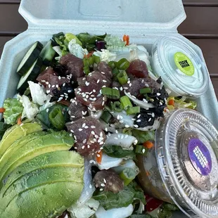 Ahi Poke Plate