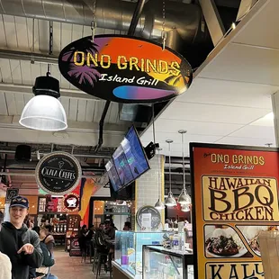  the inside of the restaurant