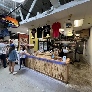  customers at the counter