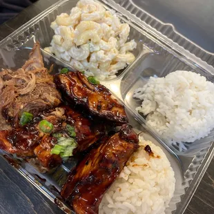 Huli Chicken &amp; Kalua Pork Combo