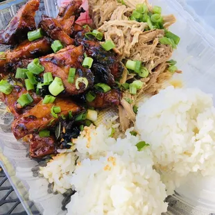 Huli Chicken &amp; Kalua Pork Combo