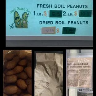 Bought peanuts!