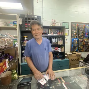 The owner &quot;in H.&quot; was really nice &amp; friendly! We had a long conversation sharing about his life, his parents, history to my friend &amp; I.