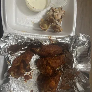 Xxx wings x2 soooooo good