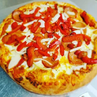 Cajun Chicken Pizza