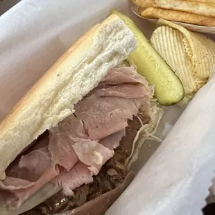 Chris's special with a side of fries