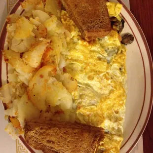 Veggie omelette