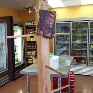 Bacon curing 45 days and counting