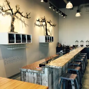 A look at part of The Winery. Our new tasting room!