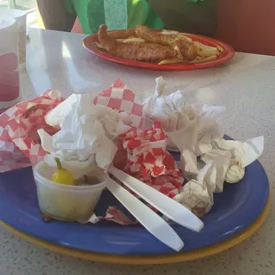 Fish and Chip Plate