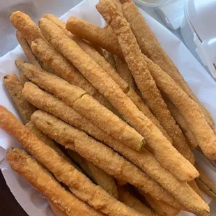 Fried zucchini