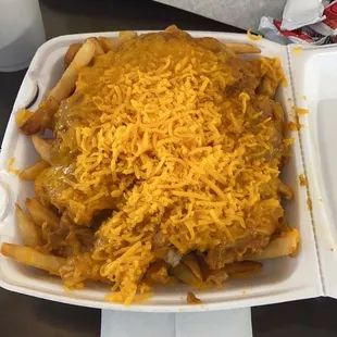 Chili cheese fries