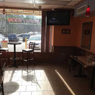 Dining area, pre-pandemic anyway.