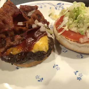 Smokey BBQ Bacon Cheeseburger