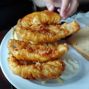 Perch dinner