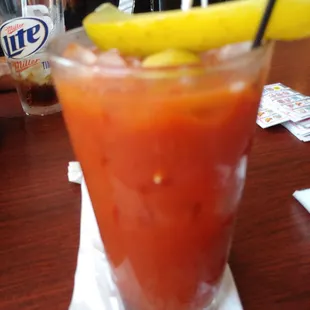 No margaritas but they have bloodies.