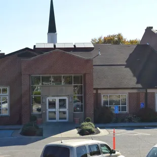 This is our main entrance.