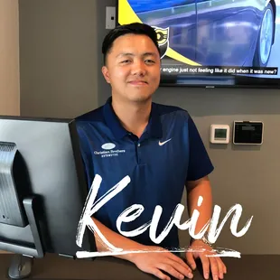 Kevin is the Customer Service Representative who will walk you through your car repair needs.