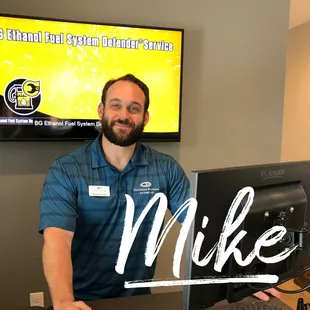 Mike is the Service Manager