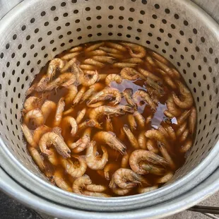 shrimps ready fa dat belly