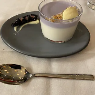 Ube Panna Cotta