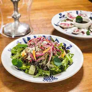 salads, food