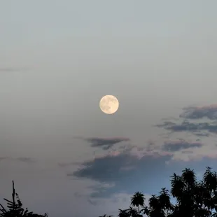 I know that Christianos didn't plan this full moon, but we sure enjoyed it!