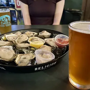 Fattest $0.75 oysters ever on Fridays
