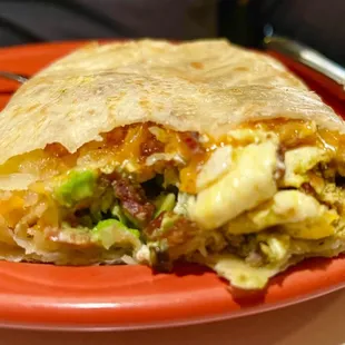 Christopher's burrito wrap