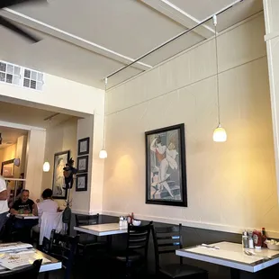 Inside of restaurant