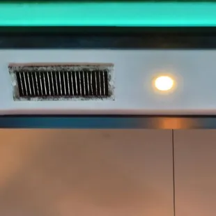 Owners don't care about cleaning air vents. Who know what else isn't clean in the back?