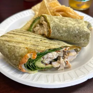 Christys special  Chicken Wrap