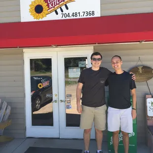 Visiting Christies Kitchen for lunch! Great food!