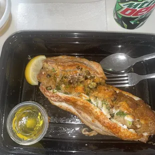 Stuffed Snapper