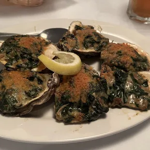 Oysters Rockefeller