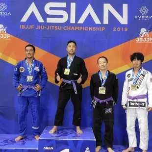 I finally won my first IBJJF jiujitsu tournament. Christina made a huge difference in my recovery, energy, and strength. Thank you!!!