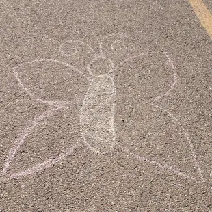 Drawings at the park for Christina.