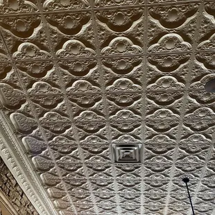 Beautiful ceiling! Old downtown buildings are the best architecture