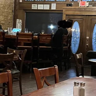 Front door/small bar