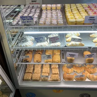 Cupcakes and pastries for sale