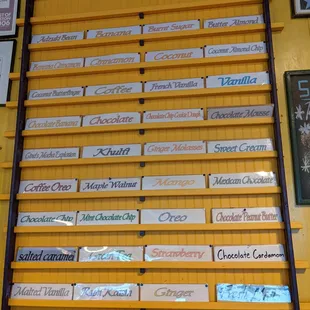 Flavors in August 2021