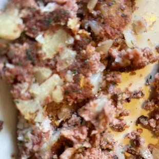 Corned beef saw dusts