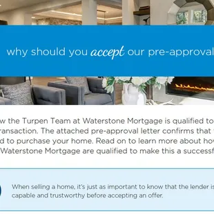 The Turpen Team is qualified to get you a pre-approval letter!