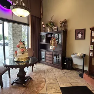 the inside of the store