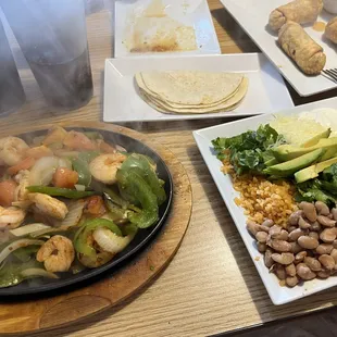 Shrimp Fajitas