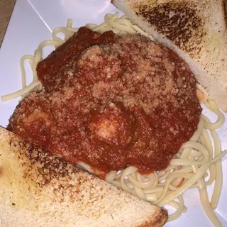 Kids Spaghetti & Meatballs Combo
