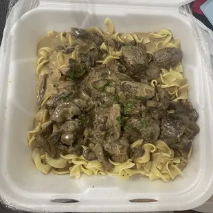 Beef Strongoff