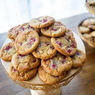 mini white chocolate raspberry